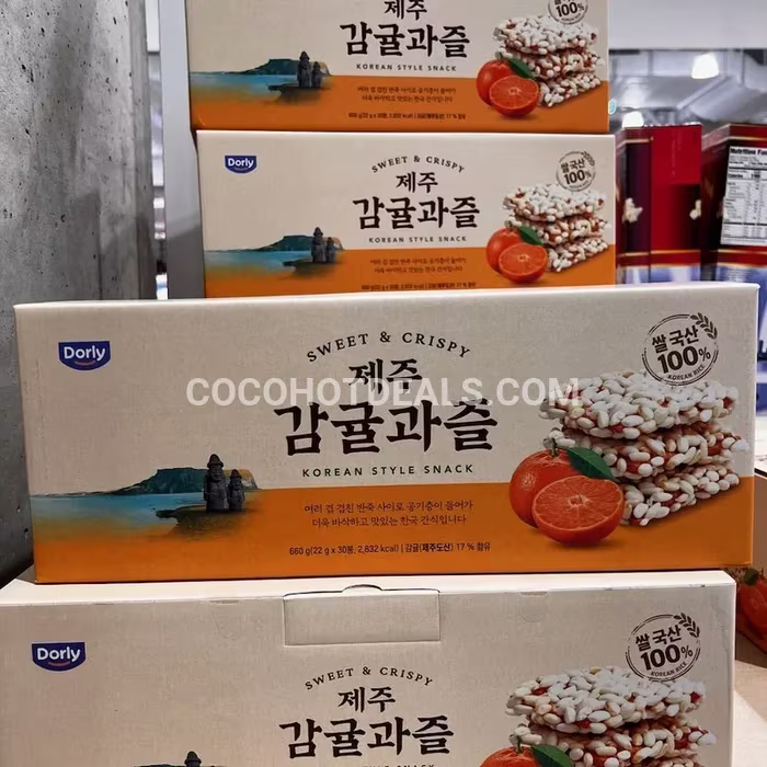 코스트코 DORLY 제주 감귤 과즐 660G / 22G X 30