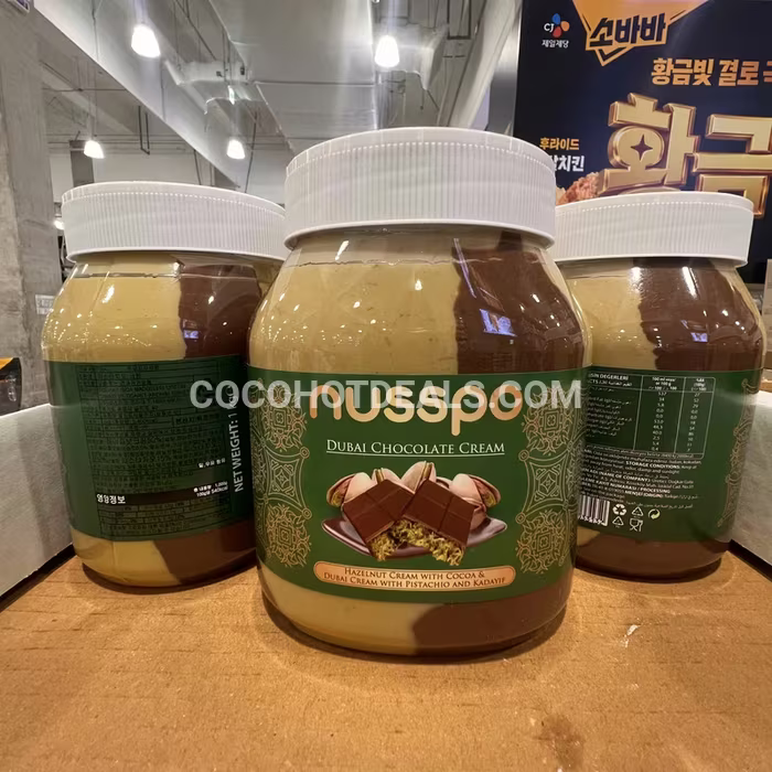 코스트코 NUSSPO 두바이 초콜릿 크림 1KG