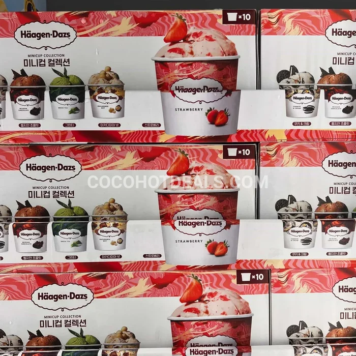 HAAGEN-DAZS 미니컵 컬렉션 100ML X 10