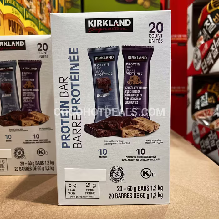 코스트코 KIRKLAND SIGNATURE 프로틴 바 1.2KG / 20 BARS