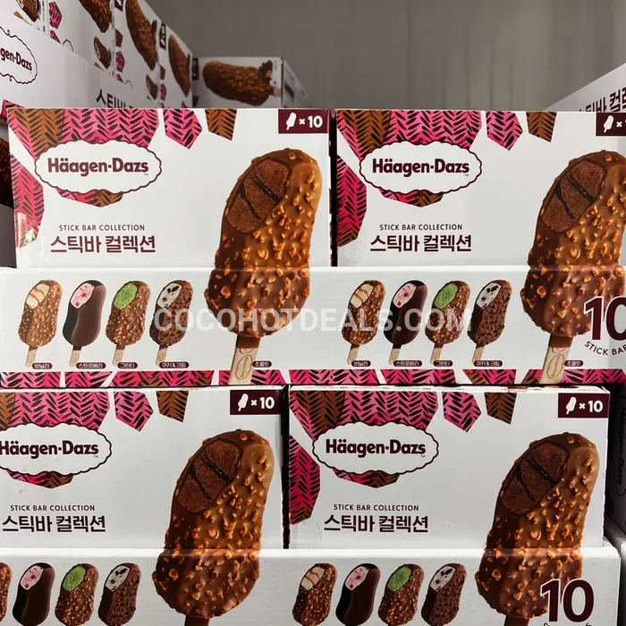 코스트코 HAAGEN-DAZS 스틱바 80ML X 10CT