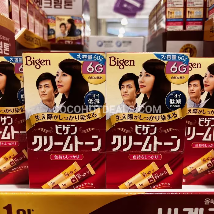 BIGEN 비겐 크림톤 염모제 X 2팩 5G 또는 6G 또는 7G