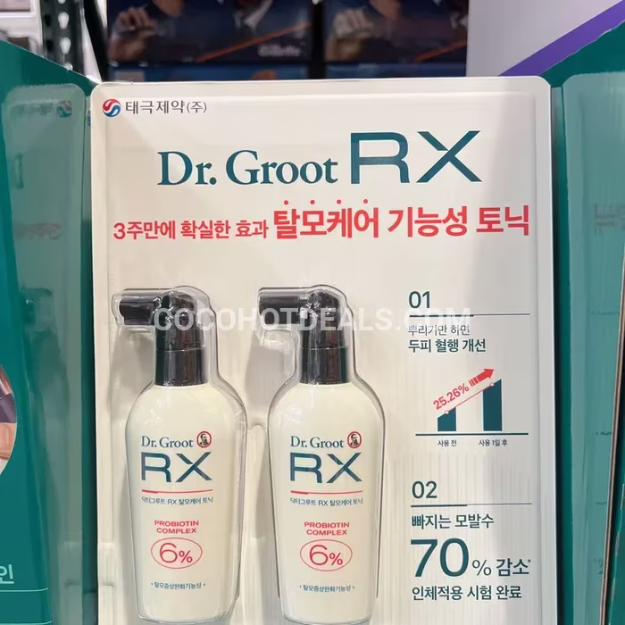 코스트코 DR.GROOT 닥터그루트 RX 탈모케어 토닉 90ML X 2개