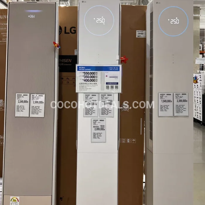 LG 엘지 휘센 뷰 1 22 + 6PY 스탠드 + 벽걸이 #694388