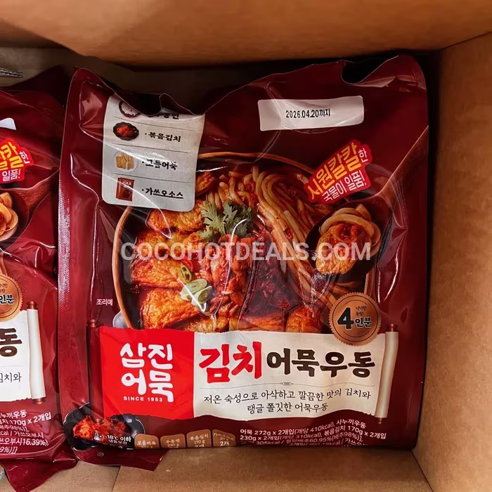 삼진어묵 김치 어묵 우동 692G X 2