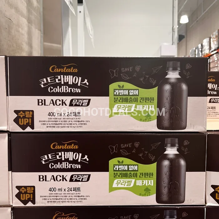 코스트코 칸타타 콘트라베이스 COLDBREW 400ML X 24PK