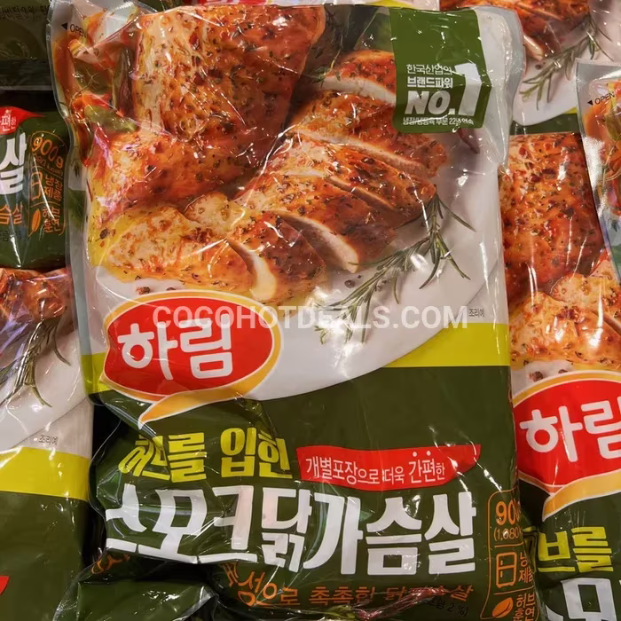 하림 허브를 입힌 닭가슴살 900G