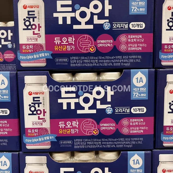 코스트코 서울우유 듀오안 150ML X 10