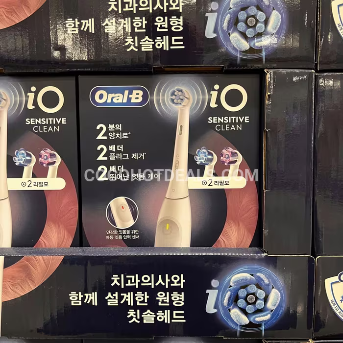 코스트코 ORAL-B 오랄비 전동 칫솔 IO 센서티브 클린