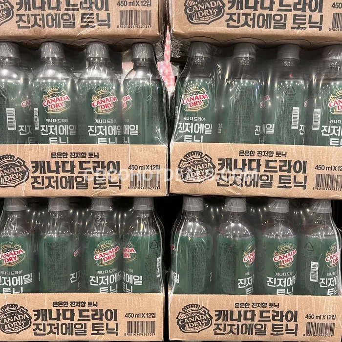 코스트코 캐나다드라이 진저 에일 450ML X 12